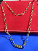 Cordão Ouro Masculino 18 Kiilates Peso 12 Gramas 5 mm 60  Oco