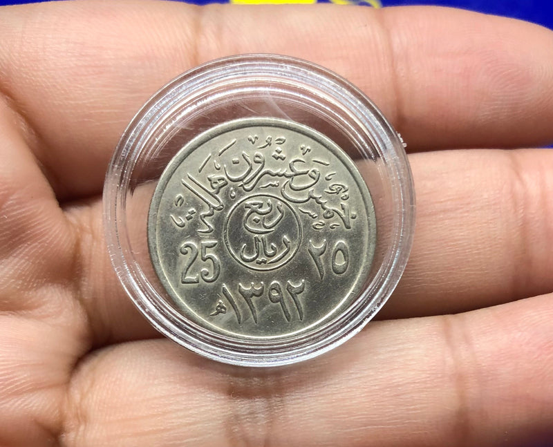 Moeda Para Coleção 25 Estrangeira linda na Cápsula