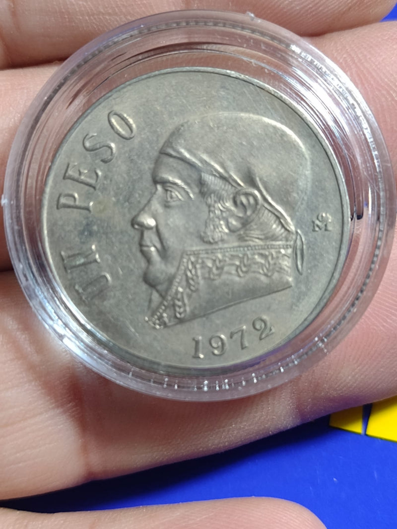 Moeda Un Peso 1972 Moeda Mexicana