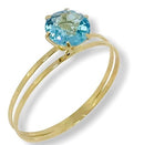 Anel Ouro 18 Kilates 1.00 Grama Pedra Zircônia 5mm Maciço Todas Cores Pedras