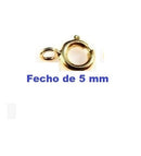 Fecho Bóia Ouro 18 kilates 5 mm Para Cordões e Pulseiras