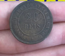 Moeda 20 Réis Ano 1889 Rara Coleção
