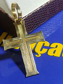 Pingente Cruz Ouro 18 Kilates Peso 4.05 Gramas 35 mm Maciça