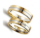 Par Alianças Ouro 18 K Alianças Noivado 16 Gramas 7 mm