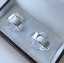 Aliancas 950 Namoro, compromisso 7 mm Boleada Lisas + anel