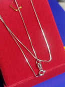 Colar Gargantilha Corretinha Ouro Branco 18 Kilates 42 Cm 1.00 Grama