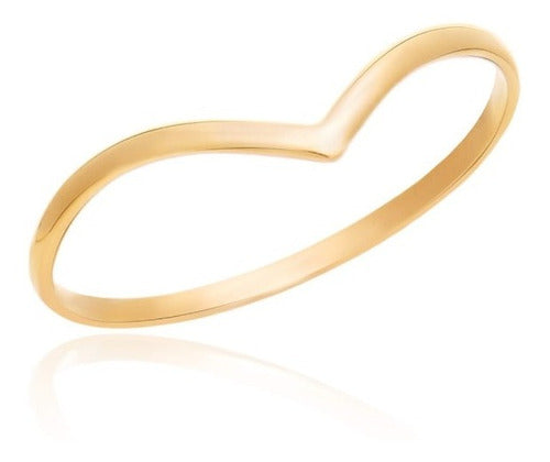 Anel Polegar Em Ouro 18k 750