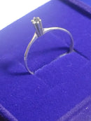 Anel 15 Anos Solitário Prata 950 Pedra Zircônia 3 mm