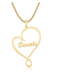 Cordão Com Nome Personal Daniela Ouro 18 Kilates Peso 2,00 Gramas 45 Cm Todos Nomes