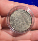 Moeda Un Peso 1971 Estado Mexicano Estrangeira Nova em Cápsula