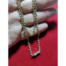 Cordão ouro 18 kilates 11 gramas 3 mm 60 Cm modelo Oco