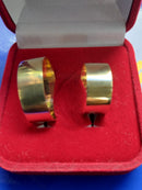 Alianças Par Ouro 18 Kilates 10 gramas 9 mm Maciça