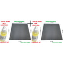 Kit  Profissional 2 Testes Ouro 18 kilates e Praco Qualidade- 2 Pedras Grande De Toque  15 Cm x 15 Cm  aproximadamente -