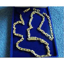 Cordãoo Ouro Cadeado 3 Mm / Ouro 18k / Oco / 12.20 Gramas / 60 Cm