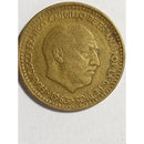 Moeda unas peseta 1963 rara 21 mm