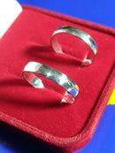 Alianças Namoro Prata 950 de Lei 3mm