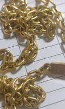 Cordão  Ouro 18 kilates 18 Gramas 4 mm 60 cm Oco