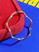 Anel Falange Ouro 18 Kilates Maciço Peso 1.00 Grama 1 mm