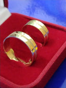 Alianças Reta Ouro 18 kilates 9 Gramas 5 mm