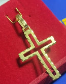 Pingente Ouro 18 Kilates Peso 0.85 Gramas 30 mm Maciça