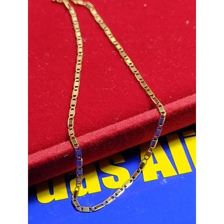 Pulseira ouro 18 kilates piastrini maciço 1.00 Grama 1 mm 19 cm  Fecho boia