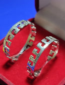 Alianças Coroa de Rei e Rainha Namoro Compromisso Prata 950 Fosca 6 mm