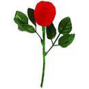 Caixa Caixinha Anel Alianca Rosa Cabo Veludo Cetim Caixa para aliança ,anel ou brinco em veludo formato de Rosa com cabo