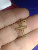 Pingente Ouro 18 Kilates Peso 1.20 Gramas 21 mm Maciça