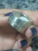 Anel Estrela de Davi 20 mm x 20 mm Prata 950