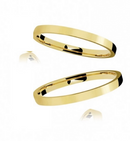 Alianças Ouro 18 kilates Anatômica 3 Gramas 2.5 mm Anatômica