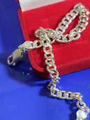 Pulseira Prata 950 de Lei 10 Gramas 20 Cm 6.60 mm Maciça