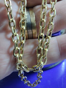 Cordão  Ouro 18 kilates 18 Gramas 4 mm 60 cm Oco