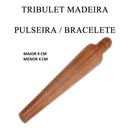 Tribule de madeira grande anel, pulseira, cardão, bracelete, argola,  aros