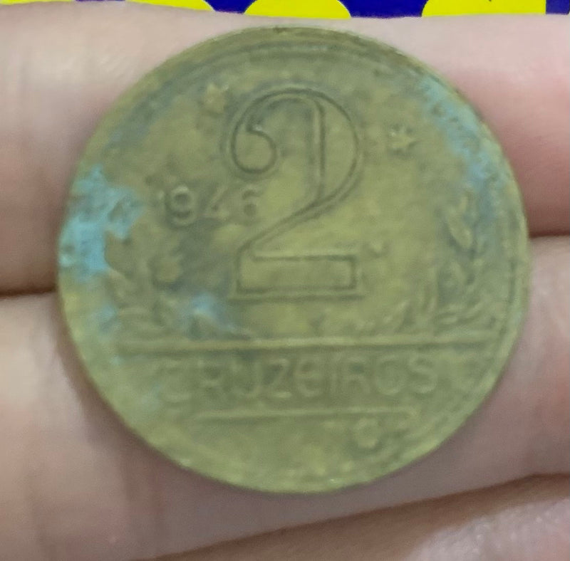 Moeda 2  Cruzeiros 1946