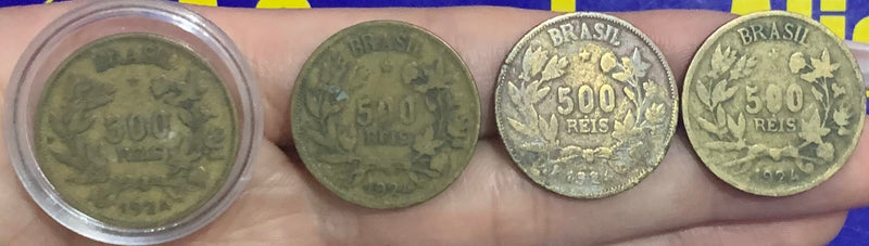 4 Moedas 500 Réis