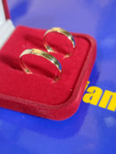 Aliança ouro 18 kilates 3 mm Anatômica 4 gramas