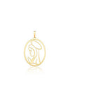 Pingente Ouro 18 Kilates 1.00 Grama 15 mm