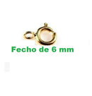 Fecho Bóia Ouro 18 kilates 6 mm Para Cordões e Pulseiras