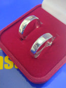 Alianças Prata 950  de lei 5 mm Maciço com Kina lisa