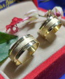 Alianças Ouro 18 Kilates 10 Gramas 7 mm Maciça lisa e fosca