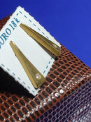 Brincos Modern 16 mm Ouro 18 Kilates  1.80 Gramas