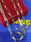 Cordão Ouro 18 Kilates Maciço Baquert 16 Gramas 4 mm 60 Cm