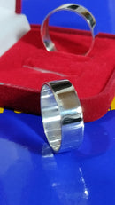 Par Alianças Prata 950 Namoro ,Compromisso Noivado, Casamento 7 mm