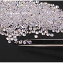 Zircônia 4 mm Cúbica Branca Redonda Alta Qualidade Cor Branca 1 Pedra