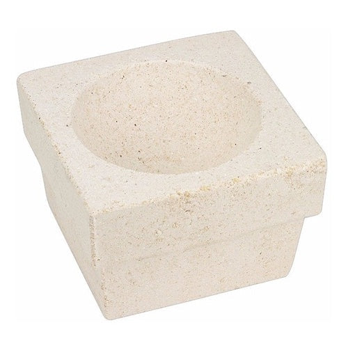 2 Cadinhos Fundição Ourives N 6 Quadrado 120 x 120 x 70 mm