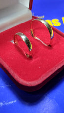 Alianças Noivado e Casamento Ouro 18 Kilates 3.30 Gramas 3 mm
