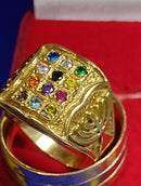 Anel Teológia Tribo de Israel 14 Gramas Pedra Zircônia