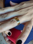 Par Alianças Ouro 18 kilates 6 gramas 5 mm Maciça