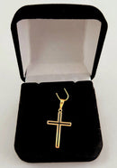 Crucifixo Vazado Ouro 18k Maciço 15 mm Peso 1 Grama