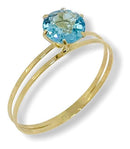 Anel Ouro 18 Kilates 1.00 Grama Pedra Zircônia 5mm Maciço Todas Cores Pedras